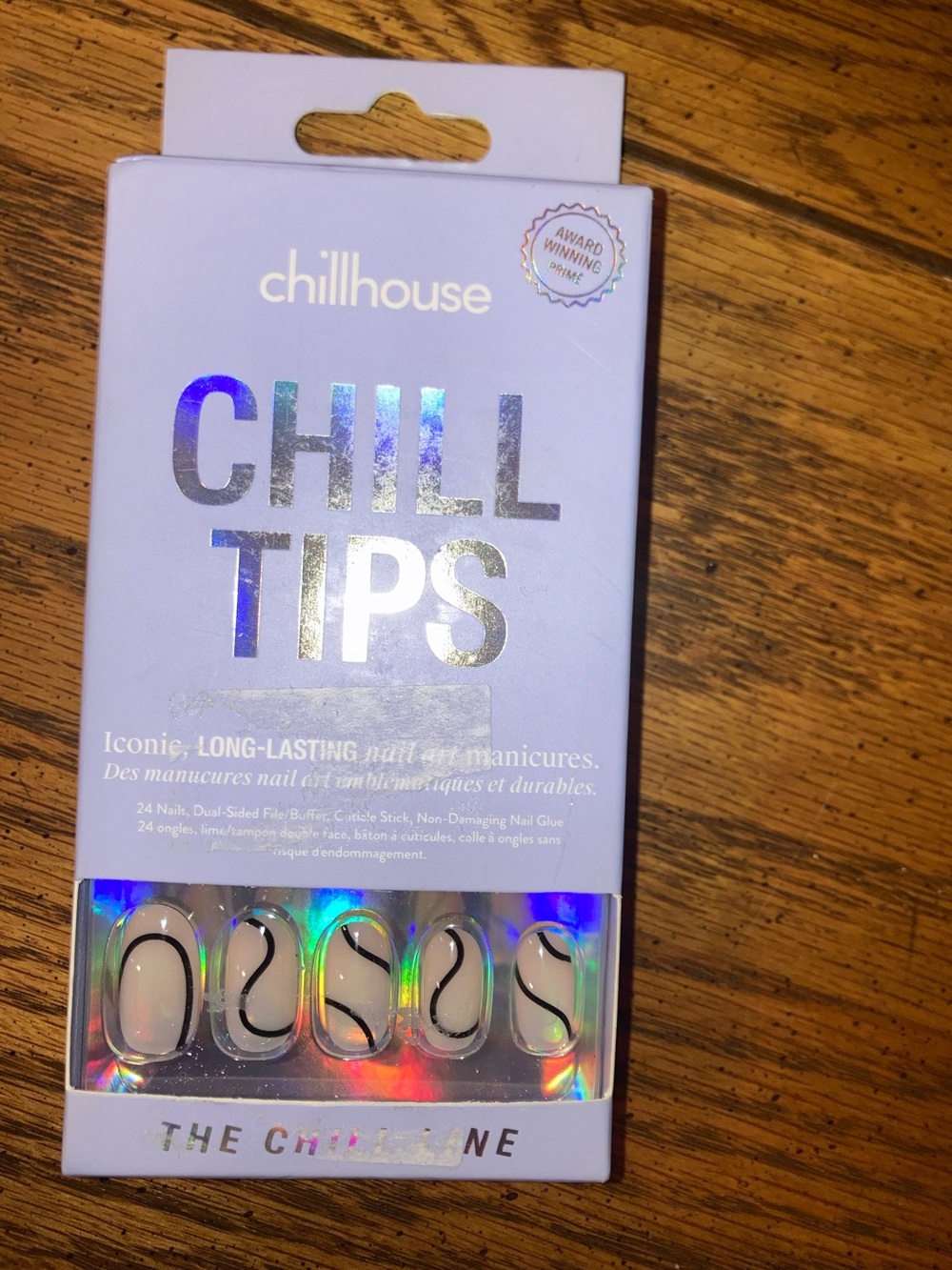 Chilhouse Chill Tips Press-On Nails - The Chill Line